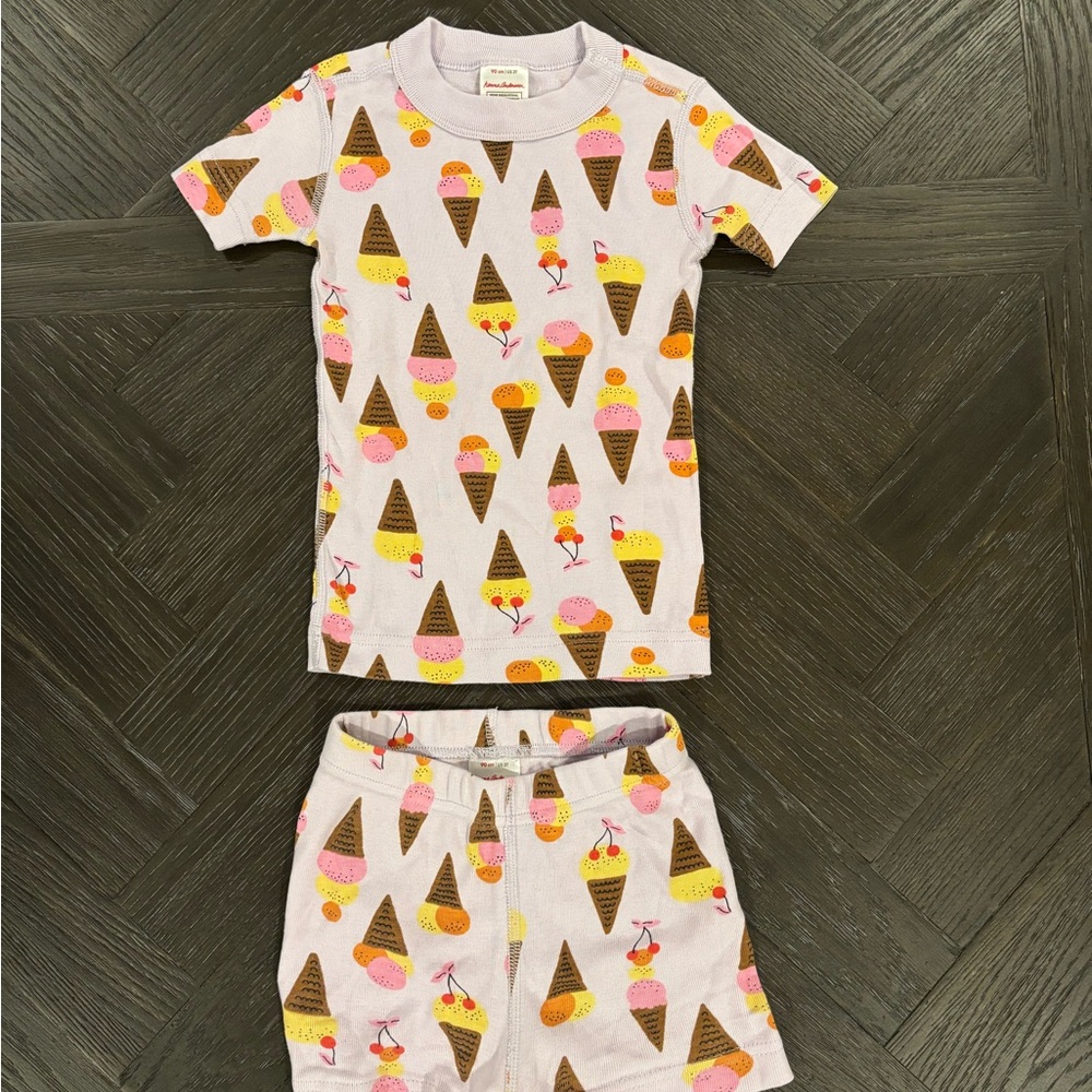 SOLD Hanna Andersson Ice Cream Print Short Johns